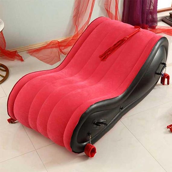 Надувной секс диван  BDSM Game с креплениями для наручников | Зображення 6