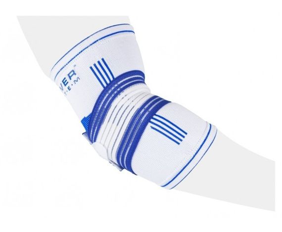 Налокітник Power System PS-6007 Elbow Support Pro White/Blue (1шт.) L/XL | Зображення 4