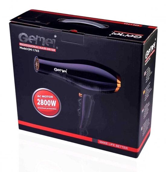 Фен для волосся з складною ручкою XPRO GM-1771 (40548-GM-1771_368) | Зображення 4