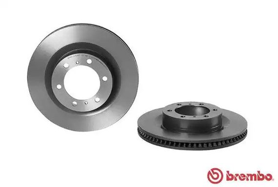 Диск гальмівний LAND CRUISER 150 3.0D-4D 2010-,4.0 V6 VVT-I 2010- передн. (вир-во BREMBO), BREMBO (09B63411) | Зображення 1