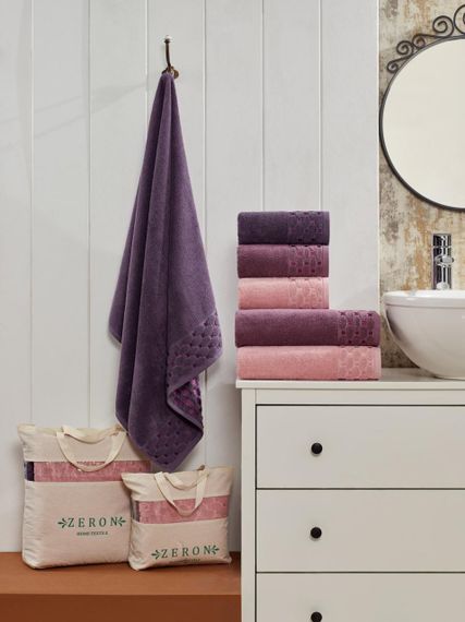 Набір рушників Zeron 128383 Туреччина 50x90  Махра