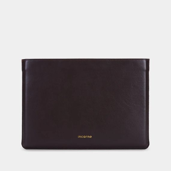 Чохол для ноутбука класичний Incarne Cline MacBook Pro 13" 2016-2025 Шоколад