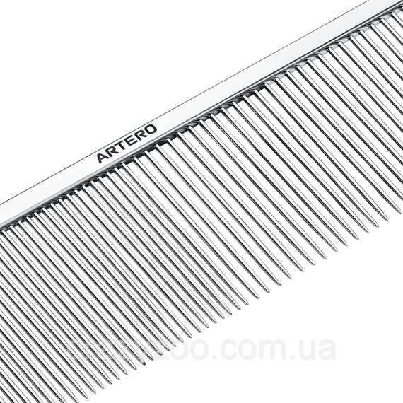 Гребень для собак и котов Artero Extra Volume для придания объема шерсти 23 см P270 | Зображення 1