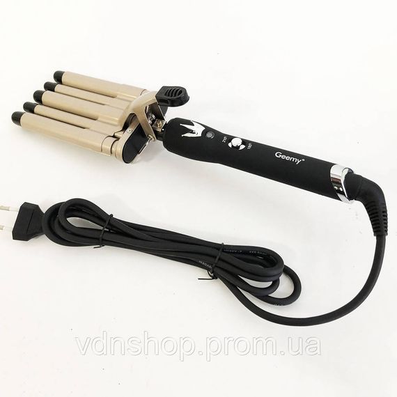 Щипцы для завивки волнистых волос, Плойка для волос стайлер Плойка локонов и утяжки UT-18 | Зображення 9