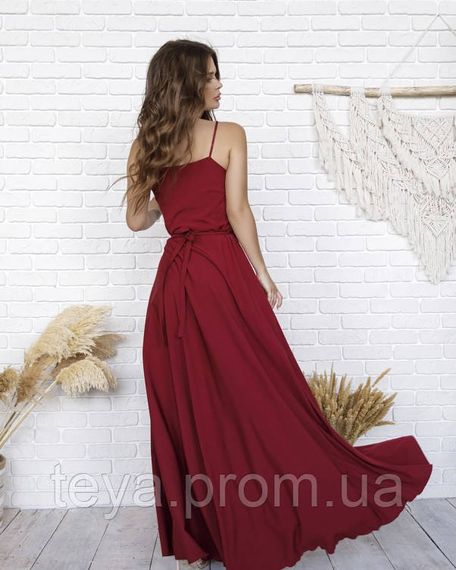 Плаття для жінок колір бордовий FI_000321 | Зображення 2