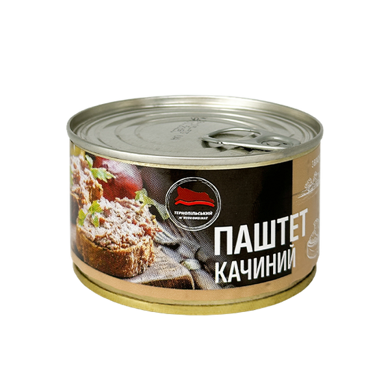 Паштет утиный Тернопольский мясокомбинат 225 г
