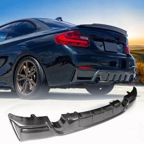 Дифузор заднього бампера V4 (для F22/F23 M-Sport, Карбон) для BMW 2 серія F22/23 2014-2021 рр