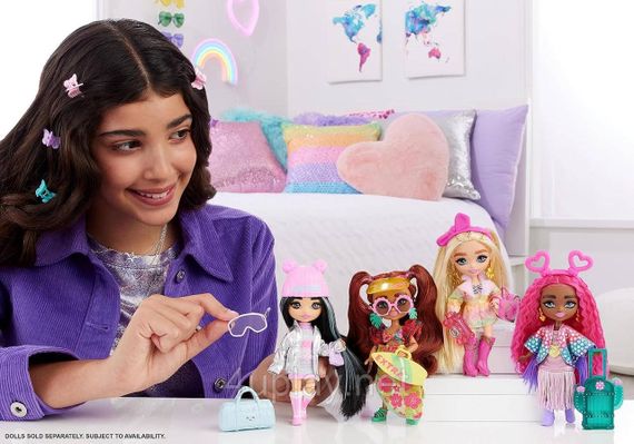 Кукла Барби Экстра Минис Путешествие Пляж Оригинал Barbie Extra Fly Minis Travel Beach Look | Зображення 5