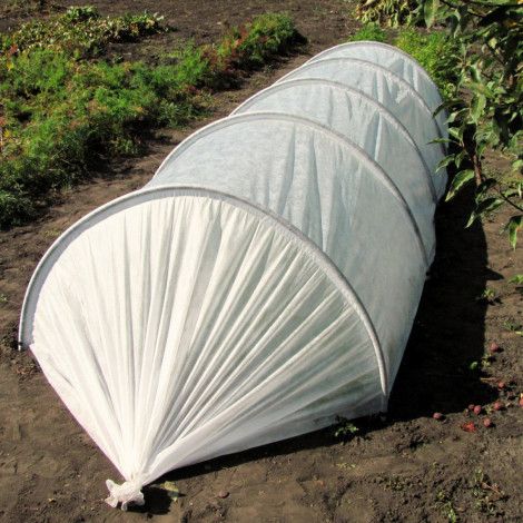 Агроволокно 40 г/м2 біле 1.6 х 100 м "АгроКремінь" покривний спанбонд | Зображення 8