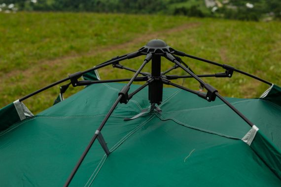 Палатка автоматическая 2-x местная 210*150*120 см, черная | Зображення 5