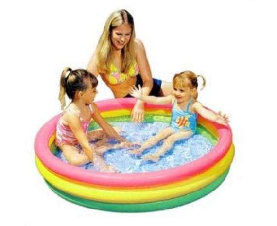 Intex Басейн 57412 NP "Веселка" (6) 3 кільця, розміром 114х25см, обсяг: 136л, вага: 1,2 кг, від 3 до 6 років | Зображення 2