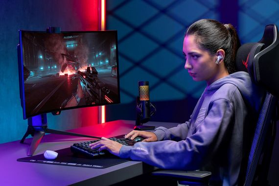 Гарнітура ASUS ROG Cetra True Wireless SpeedNova 90YH03Y0-BTUA10 | Зображення 2