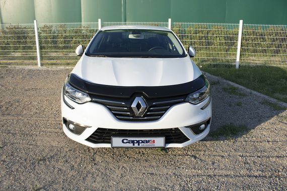 Дефлектор капоту (EuroCap) для Renault Megane IV 2016-2024 рр | Зображення 1