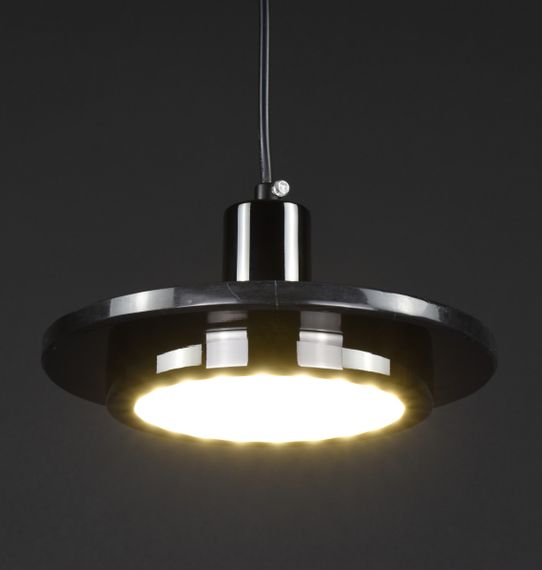 Люстра світлодіодна підвісна LED світильник для квартири на стелю лед 27316 Чорний 15-165х20х20 см. | Зображення 2