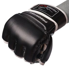 Перчатки для MMA PowerPlay 3056 Черные XL