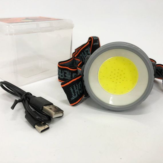 Потужний налобний ліхтар для риболовлі YM-308/208-COB(white+red), Ліхтар на голову для бігу QC-91 | Зображення 8