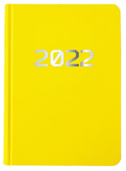 Планировщик еженедельник 4Profi формат A6 Датированный 2022 96 листов желтый 904808