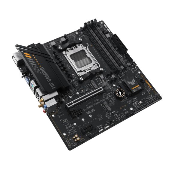 Материнcкая плата ASUS TUF GAMING A620M-PLUS WIFI sAM5 A620 4xDDR5 HDMI DP Wi-Fi BT mATX 90MB1F00-M0EAY0 | Зображення 3