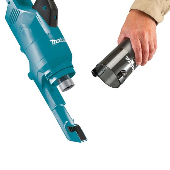 Пилосос акумуляторний з циклонним фільтром Makita DCL286FZ (180 мбар, 1.0 м3/хв, 0.25 л, BL, LXT 18 В, без акумуляторів та зарядного пристрою) | Зображення 4