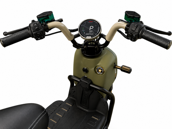 Электроскутер Crosser CR-4 PRO 1200W, LiFePO4 76.8V 30Ah, до 25 км/ч, дисковые тормоза, бескамерные шины | Зображення 8