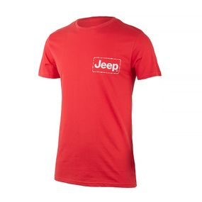 Футболка JEEP T-SHIRT Stiched frame Small Print J22W