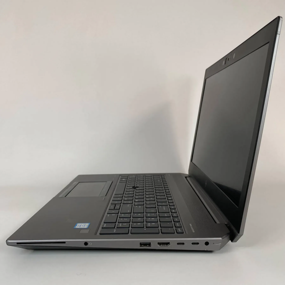 Мобильная рабочая станция Б-класс HP zBook 15 G6 / 15.6" (3840x2160) IPS / Intel Core i9-9880H (8 (16) ядер по 2.3 - 4.8 GHz) / 32 GB DDR4 / 512 GB SSD / nVidia Quadro T1000, 4 GB GDDR5, 128-bit / WebCam / TouchID б/у + Подарок Беспроводная мышь / USB | Зображення 4