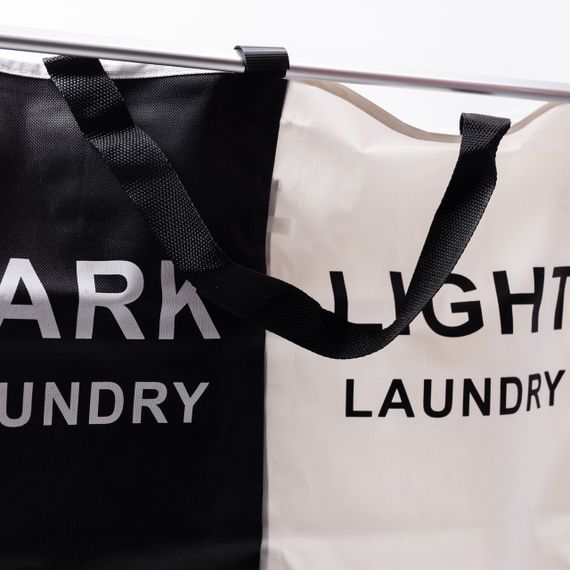 Кошик-органайзер для білизни на каркасі 60 (л) на 2 відділення HP-41-5 | Зображення 5