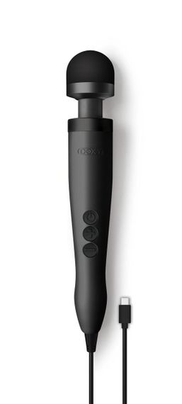 Вібромасажер DOXY3 USB-C Massager MATTE BLACK Sex Aura | Зображення 3