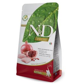 Сухий корм з куркою для кошенят Farmina N&D Prime Chicken & Pomegranate Kitten, 1.5 кг