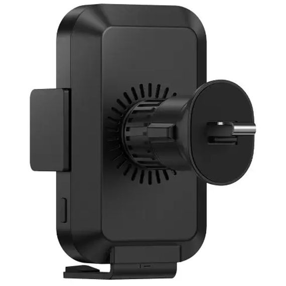 Автотримач з БЗП Baseus Halo Electric Wireless Charging Car Mount 15W (SUDD000001) Black | Зображення 2