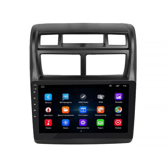 Штатная магнитола 9" Lesko для Kia Sportage II 2004-2008 1/16Gb Wi-Fi GPS Base Киа | Зображення 1