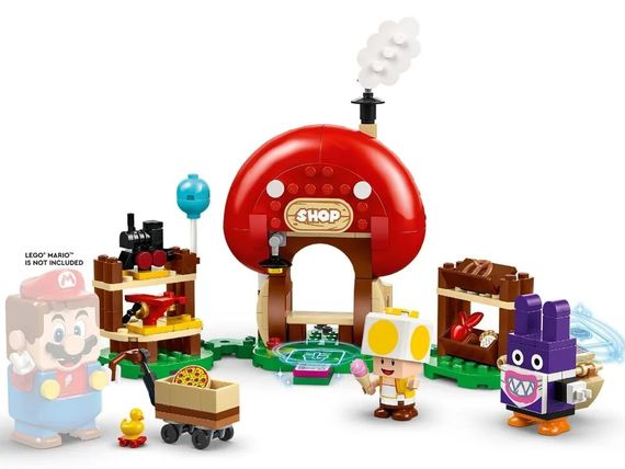Конструктор LEGO  Super Mario Nabbit у крамниці Toad. Додатковий набір (71429) | Зображення 9