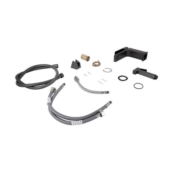 Смеситель для раковины Qtap Gemini (с гигиеническим душем) QTGEM272GMB45692 Gunmetal Black PVD | Зображення 6