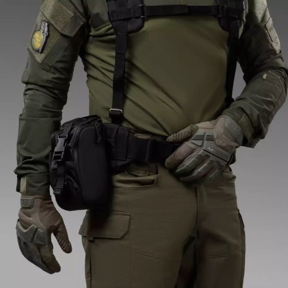 Підсумок-органайзер аптечка Ukrarmor Чорний, тактична MOLLE Cordura 500D, підсумок укрармор ЗСУ, полювання | Зображення 5