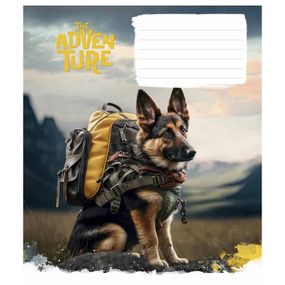 Зошит учнівський "Best adventure" 012-3285L-2 в лінію, 12 аркушів