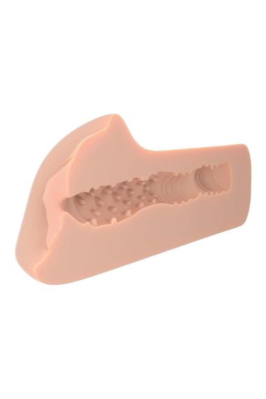 Мастурбатор Pipedream PDX Plus Perfect Pussy Dream Stroker бежевий, 14.8 см Sex Aura | Зображення 3