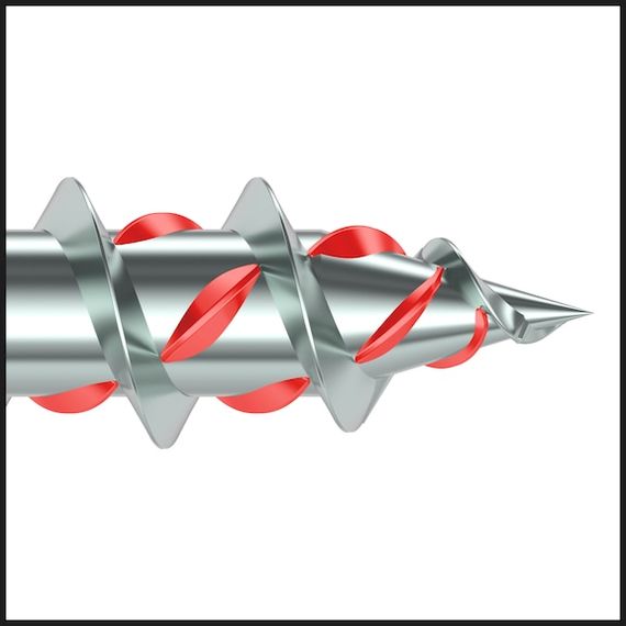 Саморіз з латунним покриттям, повна різьба, мала потайна головка | Зображення 6