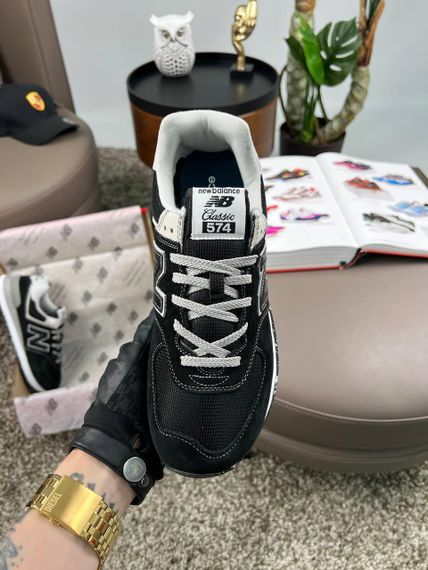 Кросівки New 574 Black White , В'єтнам B4209 37 23 см | Зображення 1