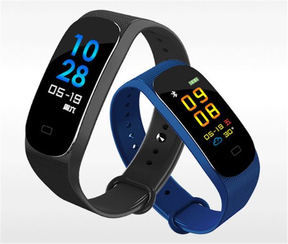 Фитнес браслет M5 Band Smart Watch Bluetooth 4.2, шагомер, фитнес трекер, пульс, монитор сна | Зображення 4