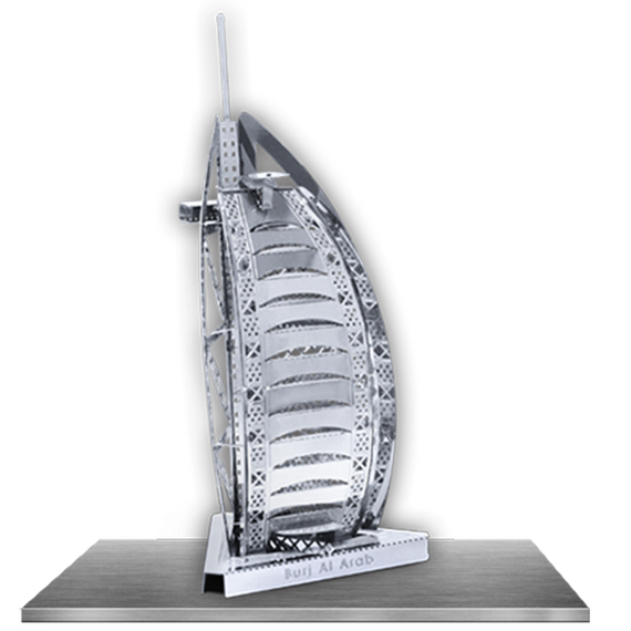 Металлический 3D конструктор "Отель Бурдж-эль-Араб", Metal Earth, MMS017