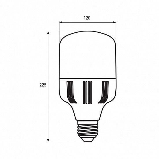 EUROLAMP LED Лампа 40W(4100Lm) E40 6500K | Зображення 2