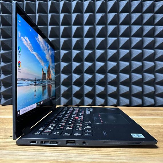 Ультрабук-трансформер Б-клас Lenovo ThinkPad X13 Yoga Gen1 / 13.3" (1920x1080) IPS Touch / Intel Core i5-10310U (4 (8) ядра по 1.7 - 4.4 GHz) / 16 GB DDR4 / 256 GB SSD / Intel UHD Graphics / WebCam / Win 10 б/в | Зображення 5