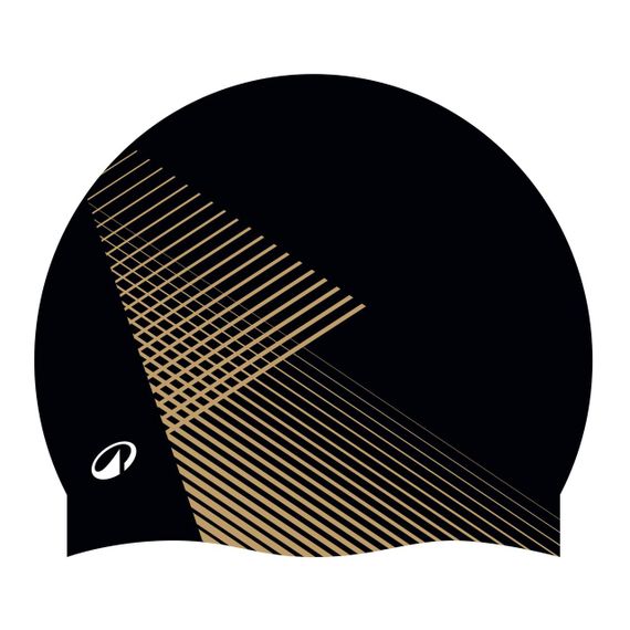 Шапочка силіконова для плавання чорна - ОДИН