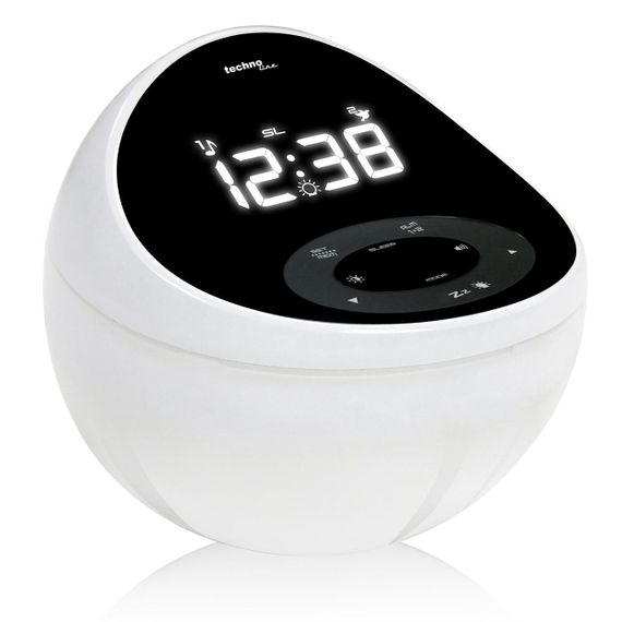 Годинник настільний з радіо Technoline WT500 Black/White (WT500) | Зображення 2