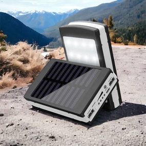 Внешний аккумулятор для телефона топ Solar, Мощные внешние аккумуляторы power bank BI-96