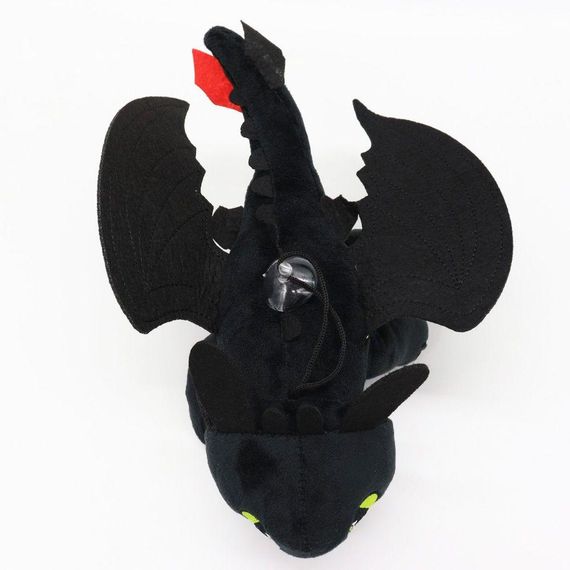 Мягкая игрушка на машину Дракон Беззубик с креплением на поверхность и для подвешивания / Плюшевая игрушка | Зображення 9