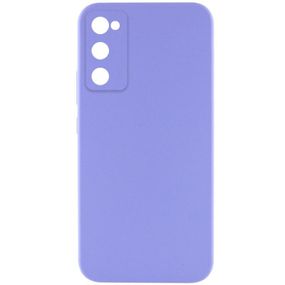 Чохол Silicone Cover Lakshmi Full Camera (AAA) для Samsung Galaxy S20 FE Бузковий / Dasheen