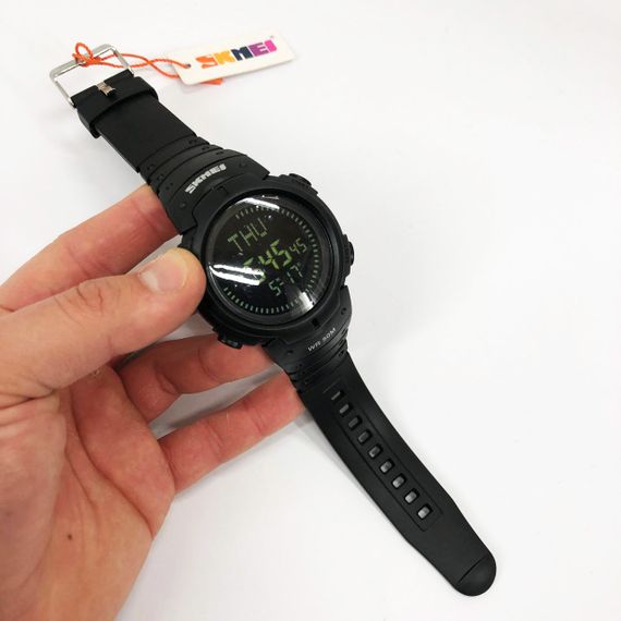 Годинник наручний чоловічий SKMEI 1231BK, брендовий чоловічий годинник, модний чоловічий годинник. Колір: чорний | Зображення 6