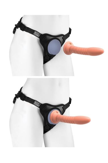 Трусики для страпона Pipedream Dillio Platinum черные sexstyle | Зображення 2