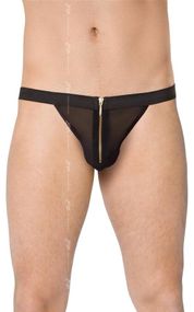 Чоловічі стрінги - Mens Thong 4526, black - S-L